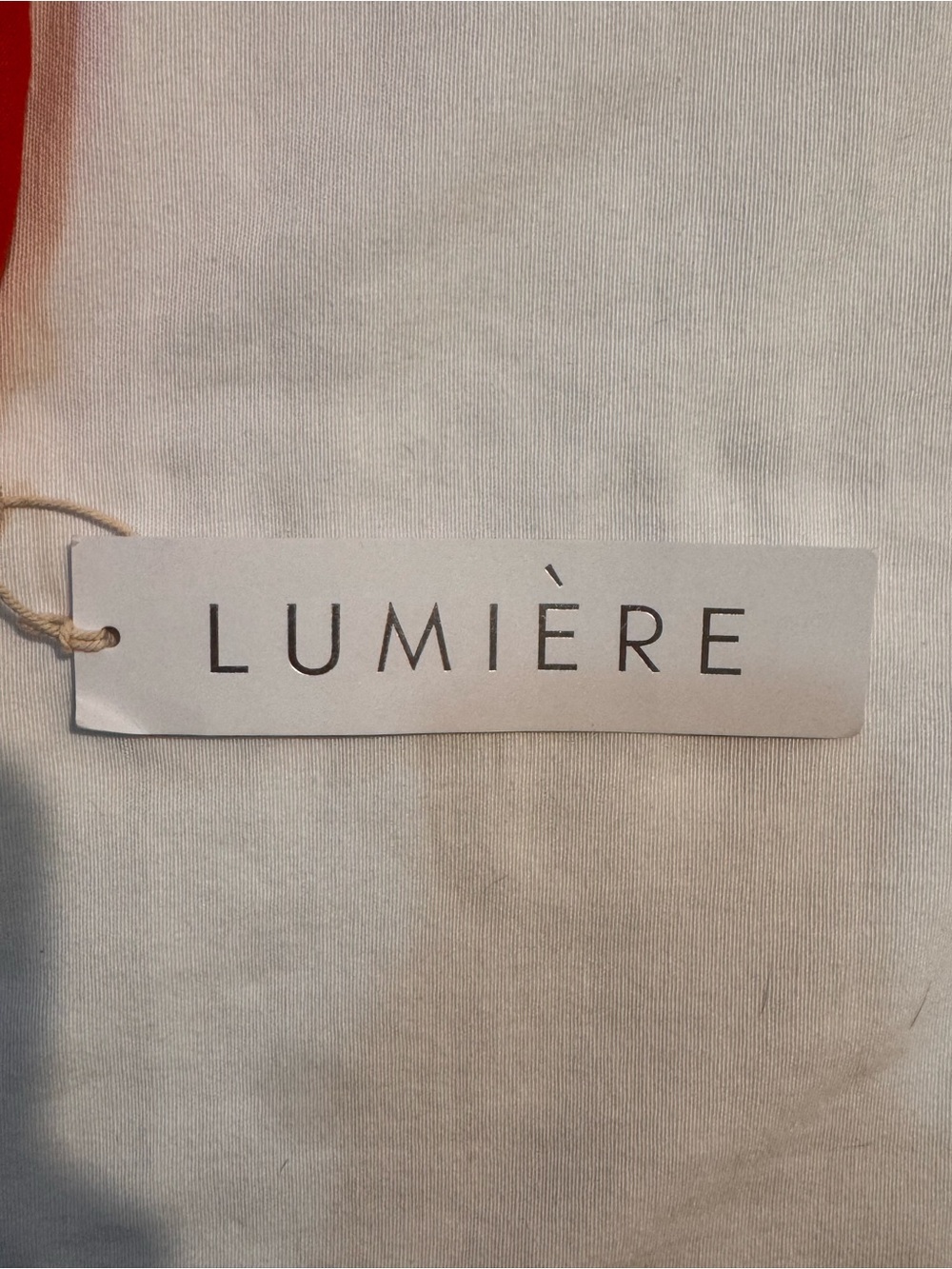 Lumiere Bright Red V-Neck Ruffle Hem dress - Picture 7 of 7
